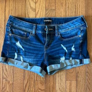 Express size 4 Jean shorts